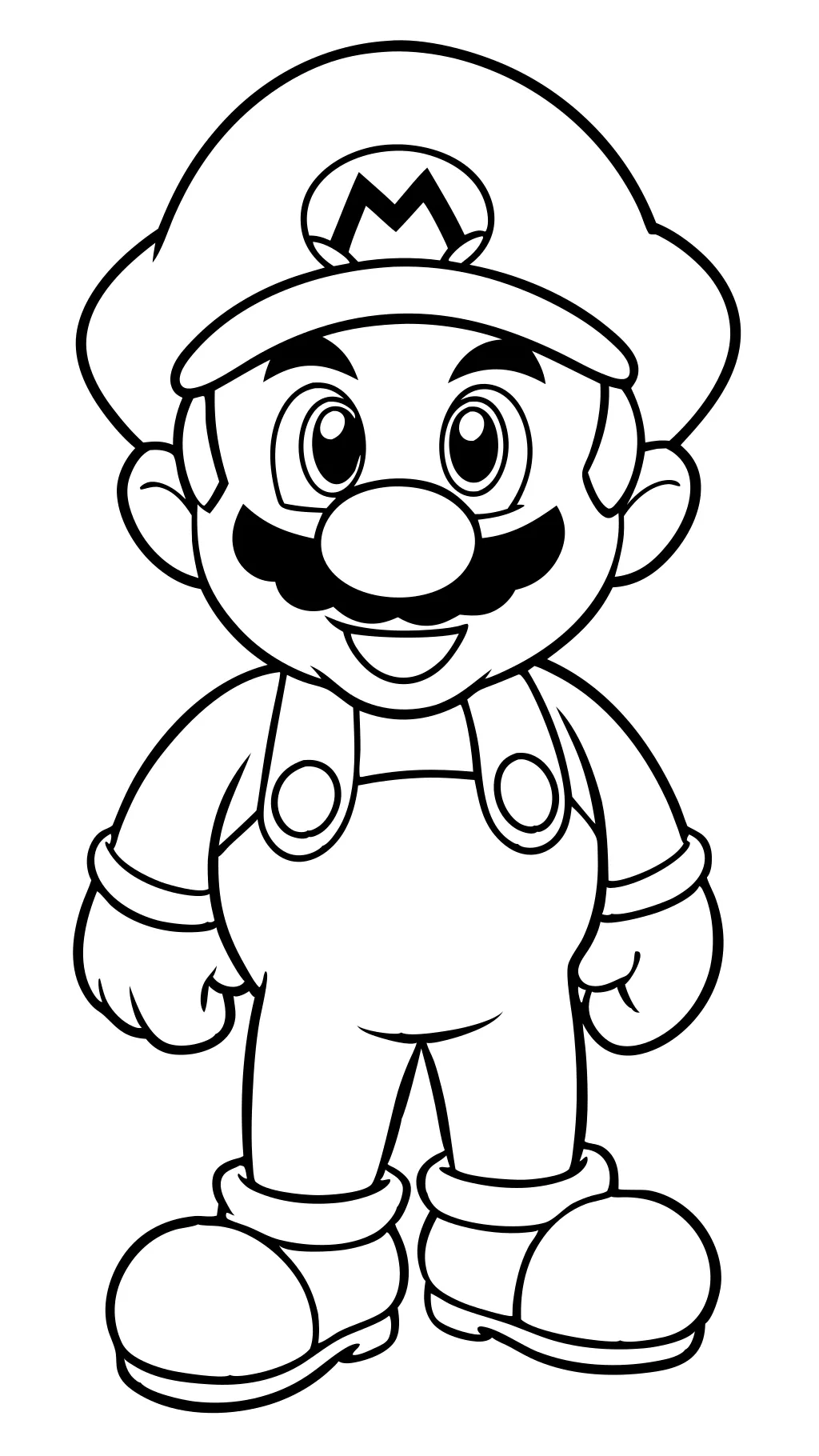 free super mario bros coloring pages